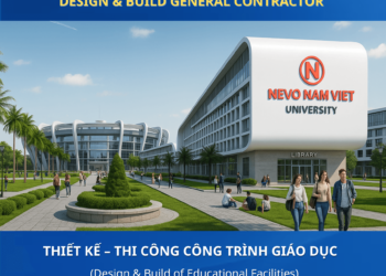 Thiết kế và thi công Trường học – Trung tâm giáo dục – Academy | Tổng thầu uy tín và chuyên nghiệp tại TPHCM
